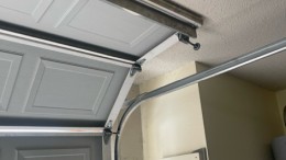 garage doors off track